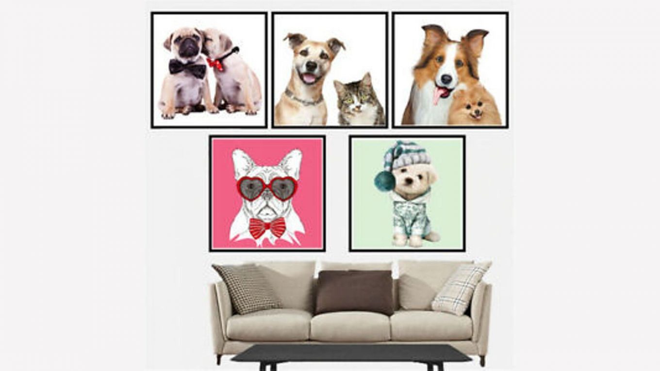 print pets photos canvas
