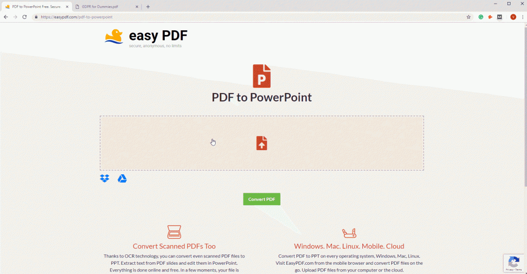 PDF to PPT Free Tool