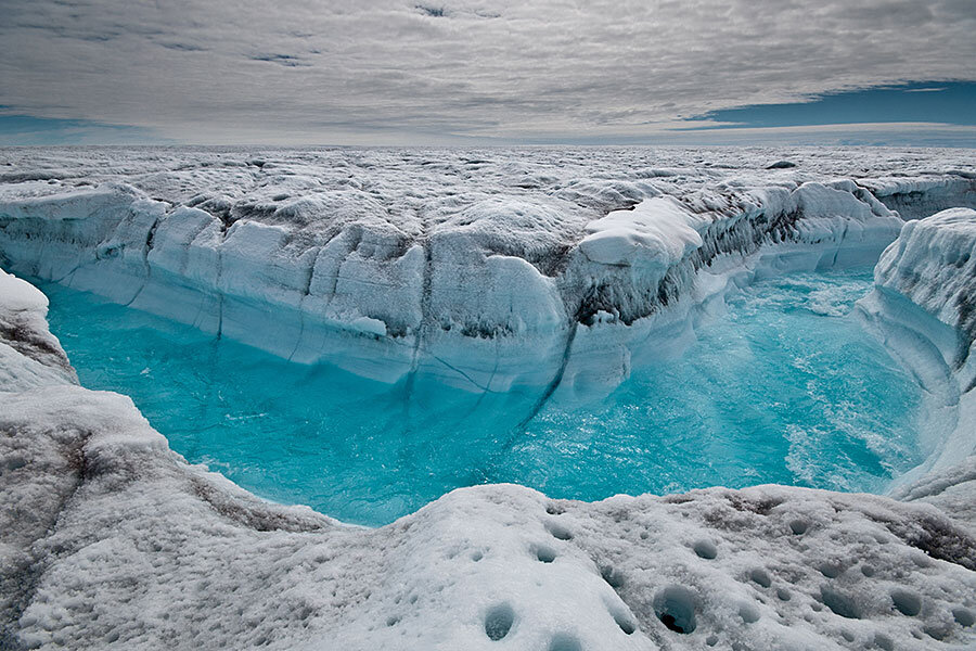 melting of Greenland ice sheet